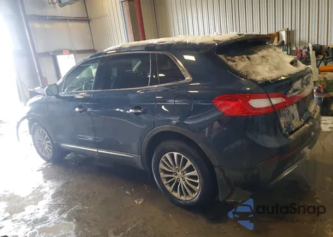 2017 Lincoln Mkx Select z USA, uszkodzony, nr VIN 2LMPJ8KR8HBL47138